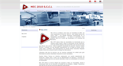 Desktop Screenshot of mec2010.es